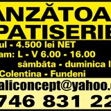 Vanzatoare pentru patiserie